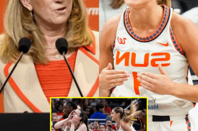 BREAKING: “Commissioner Cathy Engelbert threw straight at Marina Mabrey — who had played dirty tricks on Caitlin Clark, disgracing the WNBA — a short but sharp three-word message: ‘That was brutal