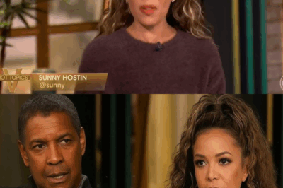 “I’m DONE With This Show.” — Denzel Washington Walks Off ‘The View’ After Explosive Clash With Sunny Hostin Hollywood Icon Stuns Audience, Leaves Hosts Speechless in Tense Live TV Showdown Over Silence, Values, and Responsibility