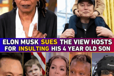 BREAKING: Elon Musk STUNS AUDIENCE with SURPRISE RESPONSE to ‘The View’ Hosts After They CRITICIZE His 4-Year-Old Son LIVE ON AIR… Show Considers Legal ACTION as Dispute HEATS UP!