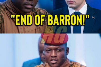 Barron Trump Freaks Out After IBRAHIM TRAORÉ EXPOSES THIS Live On Air