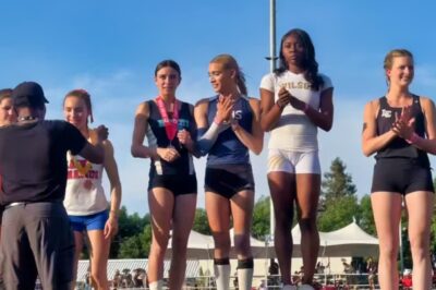VIDEO: Transgender Athlete AB Hernandez’s Reaction Caught on Camera After Winning California Track & Field Championship 🏃‍♀️🏆 — Triggering Explosive Backlash Online