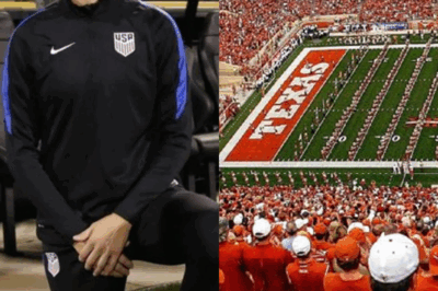 Breaking News: The University of Texas revokes scholarships from five students who knelt during the national anthem.