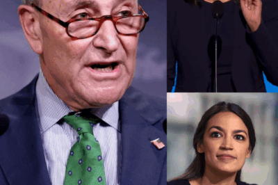 SHOCKWAVE: Chuck Schumer Turns His Back and OUSTS Alexandria Ocasio-Cortez — A Ruthless Political Maneuver That Threatens to Tear Their Alliance Apart!