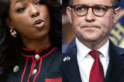 Just moments ago, under the glare of live national TV, Jasmine Crockett dropped a bombshell: a $100 MILLION lawsuit against Mike Johnson. But within half an hour, an unexpected ruling turned everything upside down—leaving viewers across America in disbelief. What really happened behind the scenes of this courtroom drama?