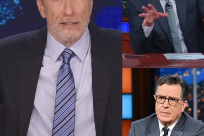 “IT’S NO LONGER ABOUT ART, BUT ABOUT CONTROL.” Jon Stewart has delivered a deeply troubling warning about the future of The Daily Show as chaos swirls around Stephen Colbert. His startling statement has shaken the usual calm of late-night TV, leaving audiences reeling.