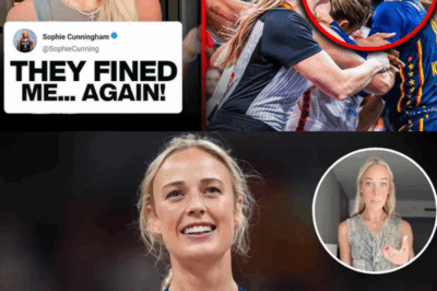 The WNBA Fined Sophie Cunningham… So She Got Her REVENGE and Made The Aces PAY When the WNBA slapped Sophie Cunningham with a hefty fine, they probably thought that would be the end of it. But they clearly underestimated her fire. However, what happened next was pure fire on and off the court. Instead of retreating, she came out swinging and stormed back onto the court with a vengeance, and the Las Vegas Aces defending champs and league darlings were the ones who took the hit.