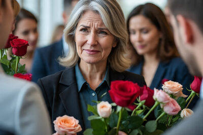I was fired because of my age. As a farewell, I gave roses to all my colleagues—but left my boss a folder with the results of my secret audit