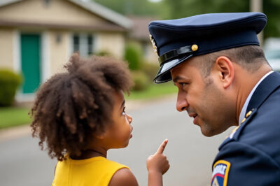Passersby saw a child on the street and called the police: the girl told the officer that voices told her to leave, and she pointed to the house at the end of the street