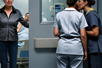 After my emotional farewell to my husband, i walked out of the hospital crying… but when i caught two nurses whispering a secret that changed everything, i couldn’t believe what i was hearing…