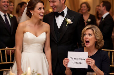 At my granddaughter’s wedding, my name card described me as “the person covering the costs.” Everyone laughed—until I stood up and revealed a secret line from my late husband’s will. She didn’t know a thing about it.