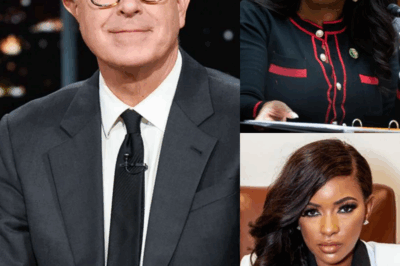 “CBS, You Fumbled a Legend!” — Stephen Colbert & Jasmine Crockett Set Late-Night TV on Fire with Explosive New Show