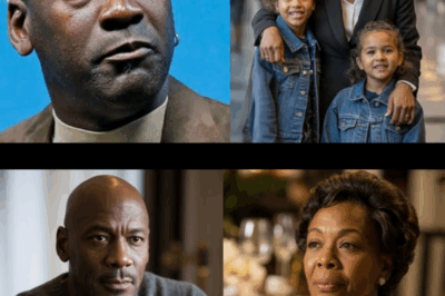 SHOCKING SURPRISE: Michael Jordan, the LEGENDARY basketball icon, FREEZES at O’Hare Airport when he sees his ex-wife pushing a stroller—with twin boys inside who have his unmistakable smile and eyes. What happens next will make you AFRAID, HEARTBROKEN, and doubt everything you ever knew about family and fame.