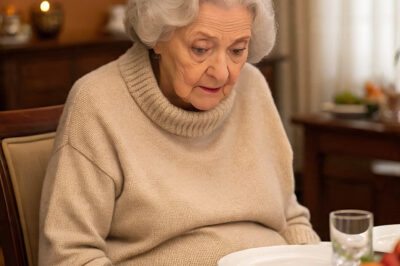 My MIL Showed Up to Thanksgiving Dinner Hiding Something Under Her Sweater — Everyone Went Pale When Her Secret Was Revealed