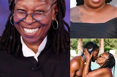 “Whoopi Goldberg may have just thrown the most unexpected party of the summer — and no one saw her plus-one coming. The 68-year-old icon reportedly hosted a surprise poolside bash at her private estate, complete with floating champagne trays and a live DJ set… from her new boyfriend, who just happens to be a globally recognized music producer more than 30 years her junior. Guests say the chemistry was undeniable — and social media is still buzzing over the mystery man’s identity…”