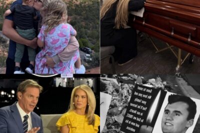 “I can’t believe we’re saying goodbye so soon…” The words hung heavy in the air, a fragile whisper of grief. They walked in quietly, dressed in solemn black, yet the weight of their presence spoke louder than words. Dana Perino and Bill Hemmer, usually seen under the bright lights of television, now stood in the shadow of grief at Charlie Kirk’s private funeral. The air was thick with sorrow, the kind that lingers when a life is cut short too soon. Their faces carried both disbelief and heartbreak, as though they too were still searching for answers.