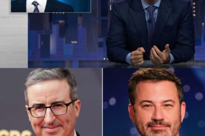 A LATE-NIGHT LEGEND JUST CALLED OUT DISNEY: John Oliver Exposes the Dangerous Plot Behind Jimmy Kimmel’s Suspension—And Warns America Is Next