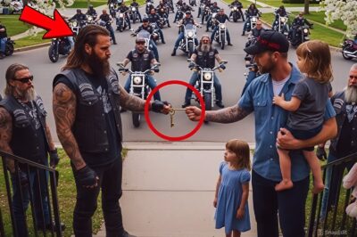 Single Dad Lost His Job for Helping a Biker… Hells Angels Sent 40 Riders to His House