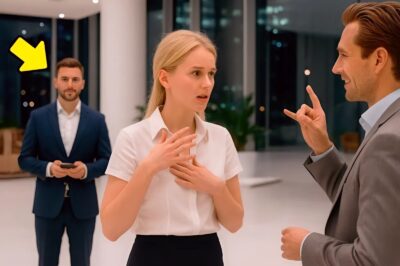 A Shy Intern Greeted a Deaf Visitor in Sign Language—Unaware the CEO Was Watching From Behind