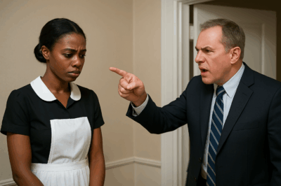 The Black Maid Was Caught Stealing Money and Fired from the Billionaire’s Mansion — But What the Hidden Camera Revealed Left Everyone Horrified
