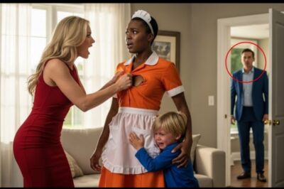 The Billionaire Arrived Unannounced—And Froze as His Black Maid Protected His Son from the Bride…