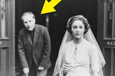 In 1912, a bride poses in front of the church—until the priest’s reflection reveals an unknown face