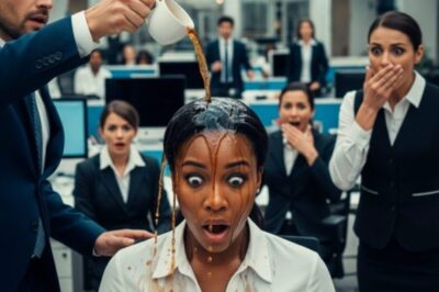 Manager Pours Coffee on Black Woman in Front of Everyone and Curses Her – Minutes Later, Entire Company Is Shocked…