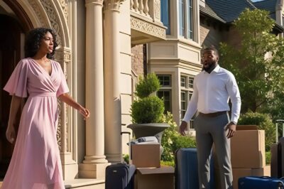 A Few Hrs After Kicking Wife Out For His Mistress. He Returned Home To His Luggages Thrown Out.