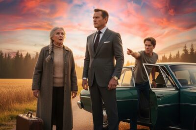 My son kicked me out of the car without any money and said, “I can’t take you anymore.” Then, a man appear changes everything.