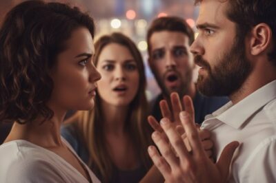 Just try humiliating me and calling me names in front of your buddies one more time, my dear, and they’ll all find out what kind of ‘Casanova’ you really are! Do you understand me?