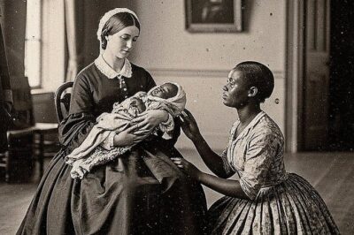 A SLAVE GAVE BIRTH IN SILENCE IN THE BARN… AND HER BABY WAS HANDED TO THE COLONEL’S WIFE -HG