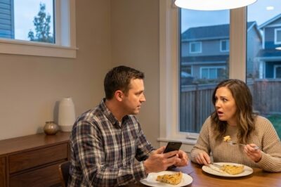 While finishing off my mom’s salmon quiches, my husband announced: starting tomorrow, we’re on a separate budget