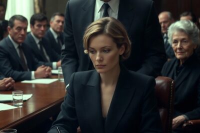 My husband served me divorce papers the night he became CEO, in front of his Board, his Mother laughing like I was already gone. I signed calmly then a text hit my screen: Do not leave, Dad is coming, and the doors burst open…