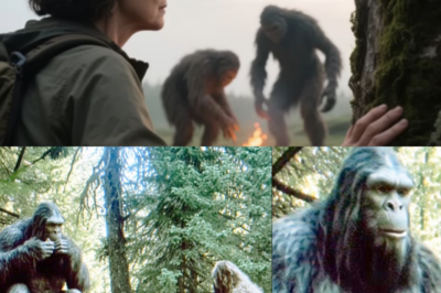 Woman Spots 2 Bigfoots Eating in Forest, She Approaches Then The Amazing Happens