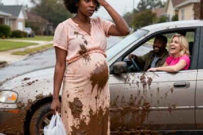 Unaware his Pregnant Wife is now Married to a Billionaire, He Splashes Mud water on While Mistress..