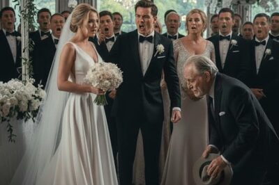 At my wedding, my in-laws humiliated my dad in front of 500 guests, sneering, “That’s not a father — that’s garbage.” My fiancée laughed along. I stood up, took the mic, and called off the wedding on the spot. My dad looked at me calmly and said, “Son… I’m a billionaire.” From that moment, everything about my life changed…