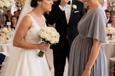 As I raised the knife to cut the wedding cake, my sister hugged me tightly and whispered, “Do it. Now.”