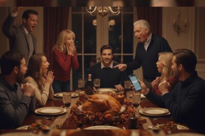 At Thanksgiving, My Dad Announced: “We’re Selling The Family Business. You’re Getting Nothing.” My Siblings Cheered. I Smiled: “Dad, Who’s The Buyer?” He Proudly Said: “Everest Holdings – They’re Paying $50 Million.” I Laughed: “Dad, I Am Everest Holdings.” The Room Went Silent …