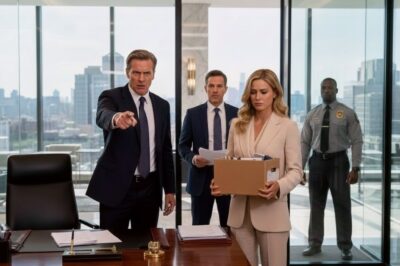 The moment my older brother became the chairman of our family’s luxury resort empire, he fired me immediately. “You’re not capable of running a business,” he said smugly as he personally cleared out my office, as if he had practiced that moment for years. I didn’t argue; I just gave a slow, sarcastic smile. One day later, he was in complete panic when…