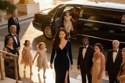 He invited his poor ex-wife to humiliate her at her wedding—but she arrived in a limousine with her triplets…